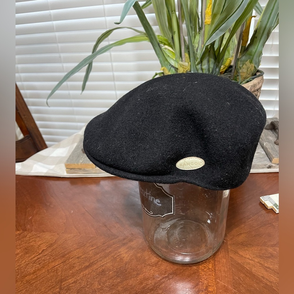 Kangol Heritage Herringbone Newsboy Cap wool